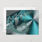 Sparkle 2 Abstract geometrisch patroon Briefkaart (Voorkant / Achterkant)