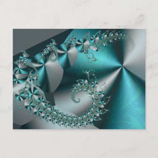 Sparkle 2 Abstract geometrisch patroon Briefkaart (Voorkant)