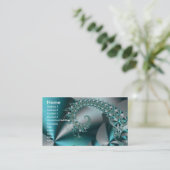 Sparkle 2 Abstract geometrisch patroon Visitekaartje (Staand voorkant)