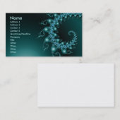 Sparkle 3 Abstracte Fractal Fine Art Visitekaartje (Voorkant / Achterkant)