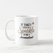 Sparkle Accountant Koffiemok (Links)