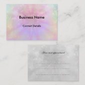  Sparkle-afspraak Afsprakenkaartje (Voorkant / Achterkant)