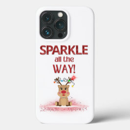 Sparkle All Way Rendier Case-Mate iPhone Case