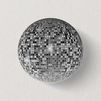 Sparkle als de jaren '70: Retro Disco Ball Button
