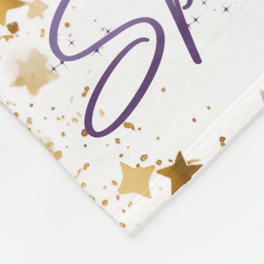 Sparkle als een fee fleece deken (Hoek)