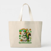 Sparkle and Luck Squirrel Grote Tote Bag (Achterkant)
