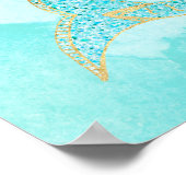 Sparkle and Shine Mermaid Poster (Hoek)