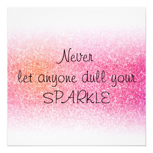 Sparkle Art Print Foto Afdruk (Voorkant)