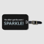 Sparkle Bagagelabel (Voorkant (horizontaal))
