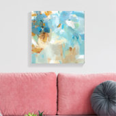 Sparkle Beach Canvas Afdruk (Insitu (Woonkamer))