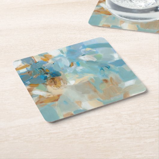 Sparkle Beach Kartonnen Onderzetters (Schuin)