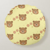 Sparkle Beer rond kussen (Voorkant)