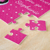 Sparkle Black Girl op maat Legpuzzel (Zijkant)