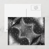 Sparkle Black Hearts Briefkaart (Voorkant / Achterkant)