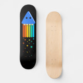 Sparkle Boss Persoonlijk Skateboard (Voorkant)