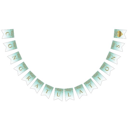 Sparkle BRIDE Glam Gefeliciteerd Showparty Vlaggetjes (Alle)