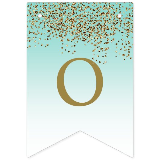 Sparkle BRIDE Glam Gefeliciteerd Showparty Vlaggetjes (Tweede vlag)