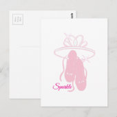 Sparkle Briefkaart (Voorkant / Achterkant)
