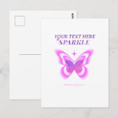 SPARKLE BRIEFKAART (Voorkant / Achterkant)