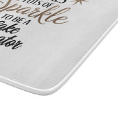 Sparkle Cake Decorator Snijplank (Hoek)