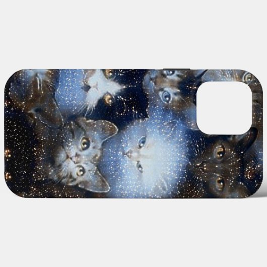 Sparkle Cats Case-Mate iPhone Case (Achterkant (horizontaal))