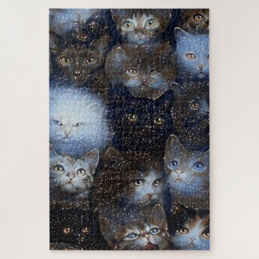 Sparkle Cats Legpuzzel (Verticaal)
