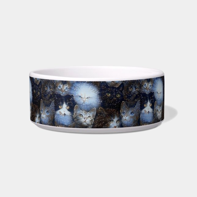 Sparkle Cats Pet Voerbakje (Voorkant)
