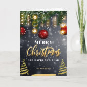 Sparkle Christmas Kaart (Voorkant)