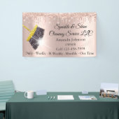 Sparkle Cleaning Service Housekeeping Broom Spandoek (Beurs)