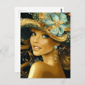 SPARKLE COUTURE #1 BRIEFKAART (Voorkant / Achterkant)