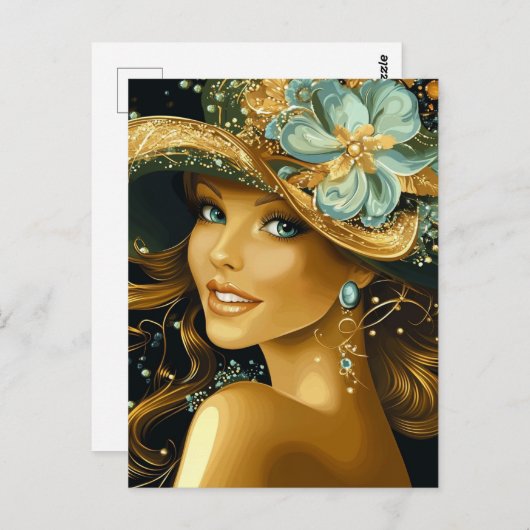 SPARKLE COUTURE #1 BRIEFKAART (Voorkant / Achterkant)