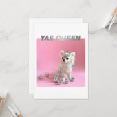 Sparkle De Kleine Chi | Foto voor hondenliefhebber Kaart (Voorkant / Achterkant in situ)