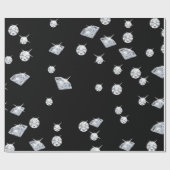 Sparkle Diamonds Cadeaupapier (Vlak)