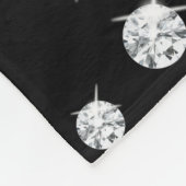Sparkle Diamonds Fleece Deken (Hoek)