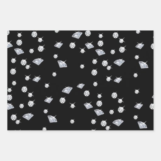Sparkle Diamonds Inpakpapier Vel (Voorkant)