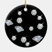 Sparkle Diamonds Keramisch Ornament (Achterkant)