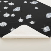 Sparkle Diamonds Sherpa Deken (3/4)