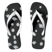 Sparkle Diamonds Teenslippers (Voetbed)