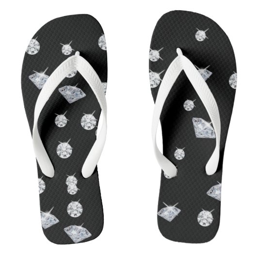 Sparkle Diamonds Teenslippers (Voetbed)