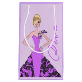 "Sparkle Diva" Gift Bag Klein Cadeauzakje