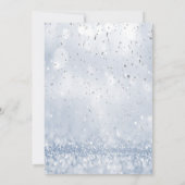 Sparkle Dress, Tiara Princess Bokeh Sweet 16 Kaart (Achterkant)