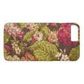 Sparkle Effect Floral Brocade Case-Mate iPhone Case (Achterkant (Horizontaal))