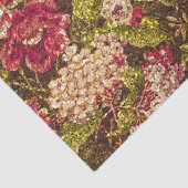 Sparkle Effect Floral Brocade Tissuepapier (Detail)