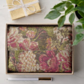 Sparkle Effect Floral Brocade Tissuepapier (Geschenk)