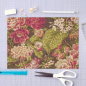 Sparkle Effect Floral Brocade Tissuepapier (Craft)
