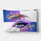 Sparkle elke dag make-up accessoire tas (Achterkant)