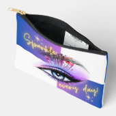 Sparkle elke dag make-up accessoire tas (Open)