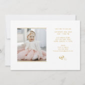 Sparkle en Shine Gem Verjaardag Uitnodiging (Achterkant)