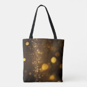 Sparkle en Shine Golden Glitter Tote Bag (Achterkant)