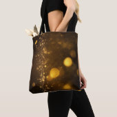 Sparkle en Shine Golden Glitter Tote Bag (Dichtbij)